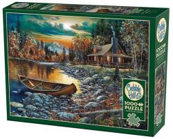 Cobble Hill 1000 db-os puzzle - High Country Retreat (40319) (40319)