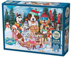 Cobble Hill 500 db-os puzzle - Snow Day (45081) (45081)