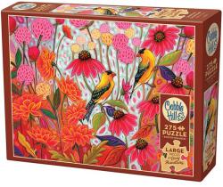 Cobble Hill 275 db-os Easy Handling puzzle - Springtime Goldfinches (48001) (48001)