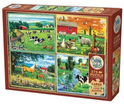 Cobble Hill 275 db-os Easy Handling puzzle - Country Friends (48002) (48002)
