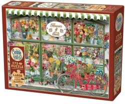 Cobble Hill 275 db-os Easy Handling puzzle - Flowers and Cacti Shop (48016) (48016)
