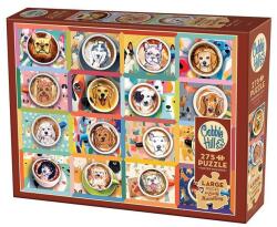 Cobble Hill 275 db-os Easy Handling puzzle - Puppy Lattes (48032) (48032)