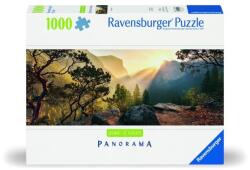 Ravensburger - Puzzle panorama parcul Yosemite 1000 piese design nou (RVSPA00045) - ookee Puzzle
