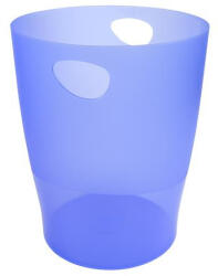 EXACOMPTA Papírkosár, 15 liter, PP, EXACOMPTA Linicolor, jégkék (EX45310D) (EX45310D)