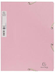 Exacompta Gumis mappa, prespán, A4, 15 mm, EXACOMPTA, AutentiK, rózsaszín (EX55234E)