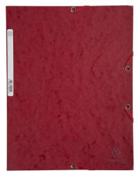 Exacompta Gumis mappa, prespán, A4, EXACOMPTA, cseresznye (EX55525E) (EX55525E)