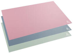 EXACOMPTA Könyökalátét, karton, 575x375 mm, EXACOMPTA AutentiK, vegyes színek (EX60060D) (EX60060D)