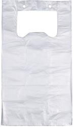 INPAP PLUS s. r. o Tekercselt szatyor, 40 x 22 + 12 cm, átlátszó, 500 db