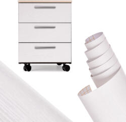  Öntapadós fóliatekercs falburkolat tölgy fehér 1, 22x50m