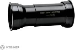 CeramicSpeed PF4130 kavics bevonatú alsó konzol, fekete (Coated)