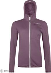 ORTOVOX Fleece Light Grid női pulóver, Wild Berry (XS)