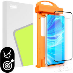 Tempered Glass Protector TGP Honor Magic 7 Pro üvegfólia - Magic3D, öntisztító applikátor + mechanikus szorító (TGR-HM7P-MAG)