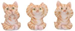 Nemesis Now Set statuete Nemesis Now Adult: Humor - Three Wise Ginger Cats (U6958A25) Figurina