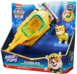Spin Master Mancs Őrjárat Aqua Pups Figura Járművel - Rubble