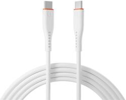 S-Link Cablu S-Link - SL-X280E (3A, 60W, încărcare rapidă, tip C la tip C 100cm cablu de date+încărcare, alb) 37803 (37803)
