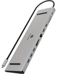 RaidSonic Icy Box IB-DK2106A-CPD 11-in-1 notebook dokkoló (IB-DK2106A-CPD)
