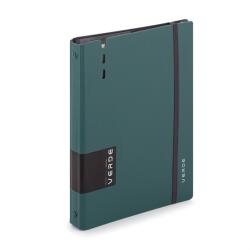 VERDE A5 4 gyűrűs 3x30 vegyes lappal zöld gyűrűs mappa 2-707 (2-707)