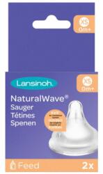LANSINOH Tetina cu flux lent, XS, 2 bucati, Lansinoh