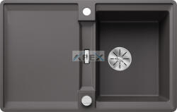 BLANCO ADIRA 45S-F palaszürke mosogatótálca, excenterrel, SZINTBE ÉPÍTÉS (527595)