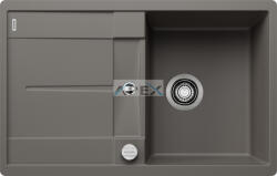 BLANCO METRA 45S-F vulkánszürke exc. , SZINTBE ÉPÍTÉS (527290)