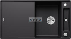 BLANCO AXIA III 5 S-F fekete üveg tart. , SZINTBE ÉPÍTÉS (525846) - webmuszaki