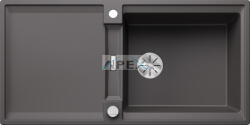 BLANCO ADIRA XL 6S-F palaszürke mosogatótálca, excenterrel, SZINTBE ÉPÍTÉS (527627)
