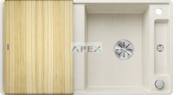 BLANCO AXIA III 5S-F törtfehér fa tart. , SZINTBE ÉPÍTÉS (527041)