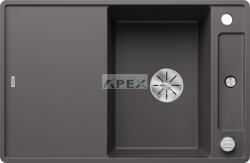 BLANCO AXIA III 45S-F palaszürke fa t. , SZINTBE ÉPÍTÉS (523194)