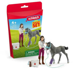 Schleich Horse Club 42752 Mrs. Kramer csikóval (S42752)