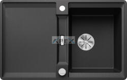 BLANCO ADIRA 45S-F antracit mosogatótálca, excenterrel, SZINTBE ÉPÍTÉS (527594)