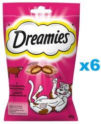 Dreamies 6x60 g macska csemege finom marhahússal