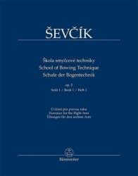 Otakar Ševčík Škola smyčcové techniky op. 2, Sešit 1 - Cvičení pro pravou ruku Kották (BA 9591)