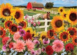 Cobble Hill 40208 - Sunflower Farm - 1000 db-os puzzle