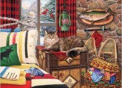 Cobble Hill 40253 - Lodge Cat - 1000 db-os puzzle