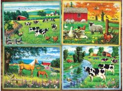 Cobble Hill 48002 - Country Friends - Easy Handling puzzle (48002)
