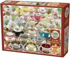 Cobble Hill 48010 - More Teacups - 275 db-os Easy Handling puzzle (48010)