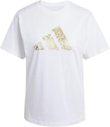 Adidas adidas Tech Metallic Graphic T-Shirt S | Femei | Tricouri | Alb | JN9130