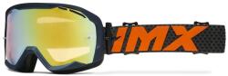 iMX Endurance Flip motokrossz szemüveg kék-narancssárga, irídium plexivel