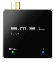 S. M. S. L SMSL PO100 2024 - USB digitális audio interfész DDC MQA 24bit 192kHz DSD64 - Ezüst (SMSL-PO1002024-SILVER)