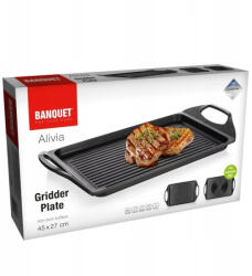 BANQUET Grill serpenyő Sütőlap 45x27 cm Banquet (8591022601631)