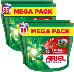 Ariel INGYENES SZÁLLÍTÁS - Ariel Extra Hygiene mosókapszula (2x88 db)