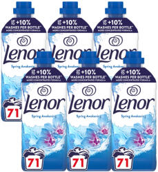 Lenor INGYENES SZÁLLÍTÁS - Lenor Spring Awakening öblítő 6x1, 491 liter (426 mosás) + ajándék hajpánt