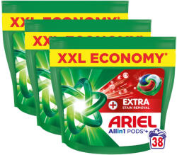 Ariel Extra Hygiene mosókapszula (3x38 db)