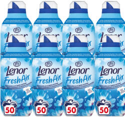 Lenor INGYENES SZÁLLÍTÁS - Lenor Fresh Wind Superprémium öblítő 8x700 ml (400 mosás) + ajándék hajpánt