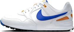 Nike Air Pegasus '89 G Unisex Shoe White/Orange Peel/Black/Racer Blue 40, 5 Pantofi de golf pentru bărbați (HV3866-101-7.5)