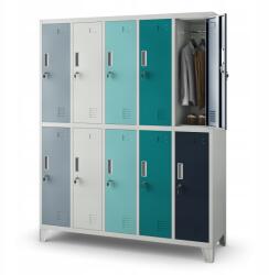 Jan Nowak Fém Iskolai Ruházati Rejtett Szekrény Bartek Többszínű (1093)