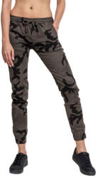Urban Classics Pantaloni sport de damă, dark camo