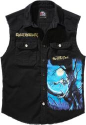 Brandit Cămașă fără mâneci Brandit Iron Maiden Vintage FOTD, neagră