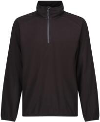 Regatta Férfi félcipzáras fleece felső 2XL fekete|mályva|szürke