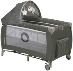 Lionelo Sven Plus multifunkciós utazóágy - Beige Olive